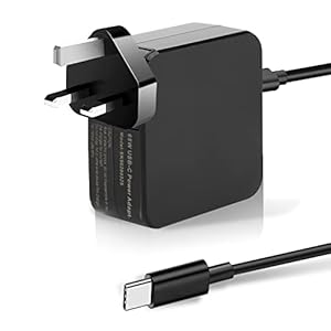 65W USB C Charger, Compatible Huawei Laptop Charger for Huawei Matebook D16 D15, ASUS ZenBook S16 15 14 S14 A14 13 S13, ASUS Vivobook 16 S16 18 14 S14, Chromebook, ExpertBook, ThinkPad Type C Adapter