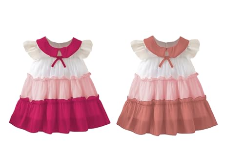 Image of TAGAS Dress for Girls II Baby Girl Dress||Frock for Girls|Casual wear for Kids Dresses|| Knee-Length