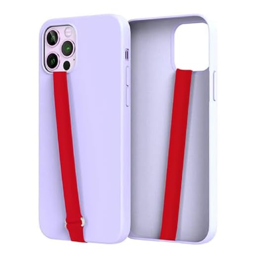 Elastic Phone Strap, Portable Wrist Strap Elastic Silicone, Silicone Loop for iPhone Case & Smartphones Case