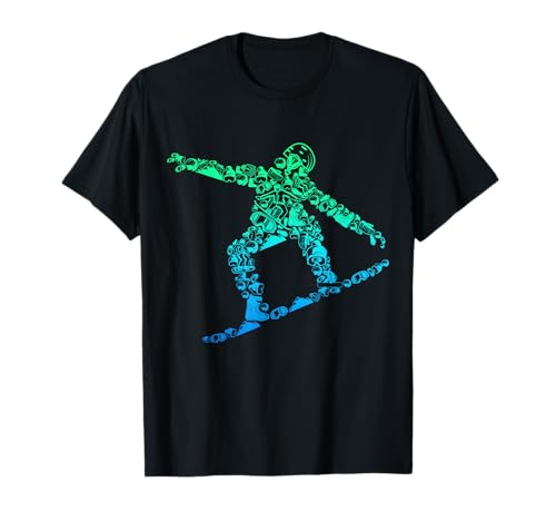 Snowboard Snowboarder Snowboarding Men Boys Kids T-Shirt