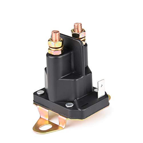 MaySpare Starter Solenoid para Husqvarna 539101714 Trombetta 854-1221-210 Bobcat John Deere Snapper MTD y Aplicaciones Universales 3 Terminales 12VDC miniatura 1
