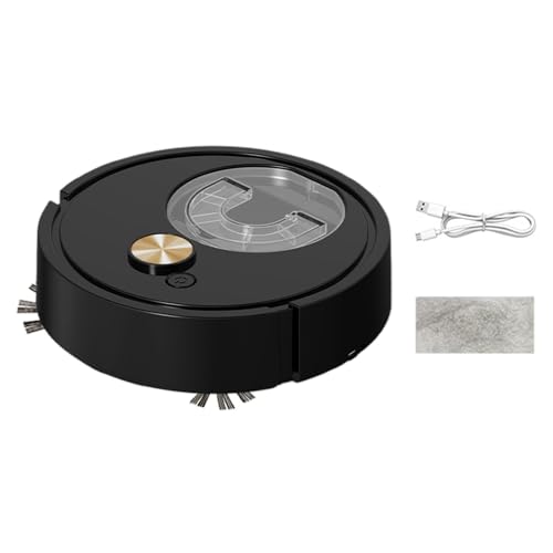 Kawiithn Mini Robot Aspirador para Coche, Aspirador de Escritorio y Suelos Duros Automático con Carga USB, Limpiador Silencioso para Pelo de Mascotas y Polvo, Barrendero Móvil, 18x5.4cm Kawiithn Mini Robot Aspirador para Coche, Aspirador de Escritorio y Suelos Duros Automático con Carga USB, Limpiador Silencioso para Pelo de Mascotas y Polvo, Barrendero Móvil, 18x5.4cm