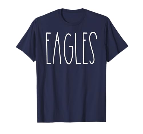 Eagles School Spirit Team Mascot Teacher Gift T-Shirt