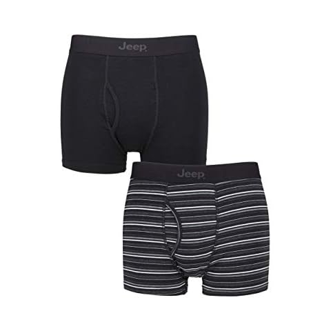 Jeep Men's Keyhole Trunks Pack of 2 Cover