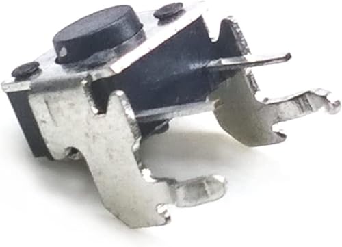 Micro-interrupteur à réinitialisation automatique 12V 4 broches pour soudure latérale