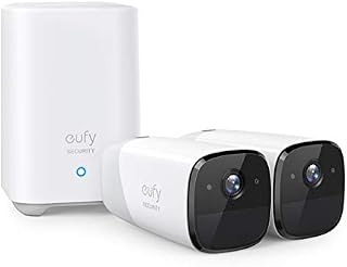 eufy Security eufyCam 2 Wireless Home Security Camera System, 365-Day Battery Life, HomeKit