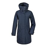 Wassersäule: 10.000 mm Didriksons 1913 Damen Parka Elsie WNS Parka 2 in sportlichem Design Dark Night Blue, 44