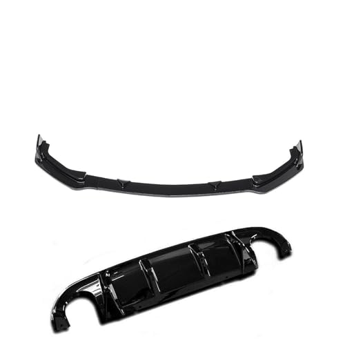 Lame protection Infiniti Q50 pare-chocs contre rayures et diffuseur noir