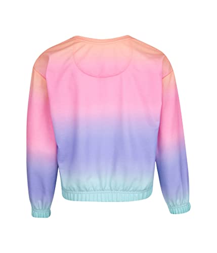 Converse Girl's Dropped Shoulder Hacci Crew (Big Kids)2