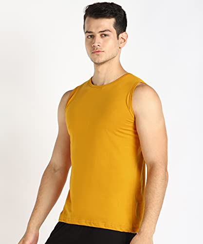 Image of Rock Paper Scissors Men Vest Cotton Workout Wear Gym Vest