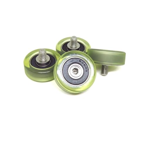 Roulements rigides à billes PU60830 galet de guidage élastique caoutchouc souple M6