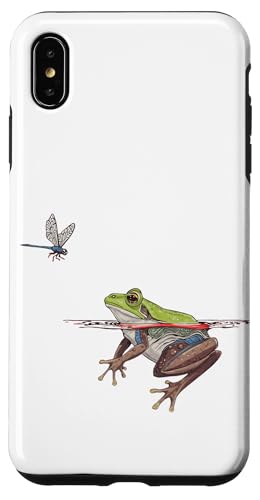 �A���̃J�G�� �����Ŋl�������Ă��� �R�e�[�W�R�A�K�[���Y �X�}�z�P�[�X iPhone XS Max �p
