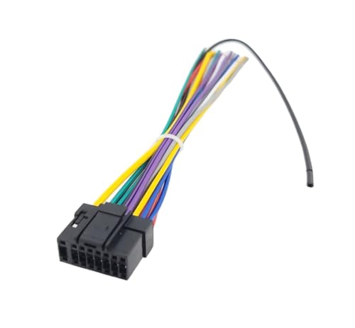 Goodsby Harness Wire Replacement For Alpine Car Radio CDA-9886 CDE-121CDE-143BT CDE-153BT CDE-172BT CDE-175BT CDE-9881 CDE-HD137BTCDE-SXM145BT CDE-W235BT CDE-W265BT UTE-42BT UTE-52BT UTE-62BT UTE-73BT