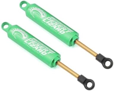 90mm Desert Lizard Two Stage Internal Spring Damper Pair Green For 1/10 Crawler #DDL-090GN