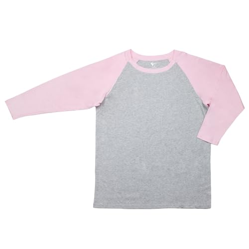 Spoonie Threads Adult Raglan Chemo Port Access Tee Shirt-XS-Pink