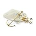 Fred 5186704 Gold ANCORED Stainless Steel Cocktail Picks, Set of 6, small,