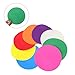 POPETPOP 8pcs Soccer Training Discs Colorful Marking Signs Professional Agility Training Equipment for Boys and Girls and Adults Portable and Lightweight for Sports Activities