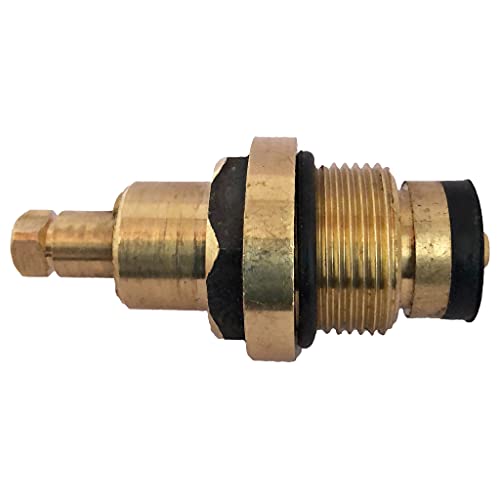 JKC Jaquar Type Tap/Faucet Spindle for Repair/Replacement Spare Parts 24mm x 1.5" Brass with Washer Rubber and Suitable for Jaquar Old Lock Continental Models Only JKC Jaquar Type Tap/Faucet Spindle for Repair/Replacement Spare Parts 24mm x 1.5" Brass with Washer Rubber and Suitable for Jaquar Old Lock Continental Models Only