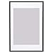 Produktbild My- Stylo Collection Rahmen,schwarz, 61x91cm, Materialien: Rahmen: Faserplatte, Papierfolie, Frontschutz: Polystyrol-Kunststoff, Passepartout: Papier