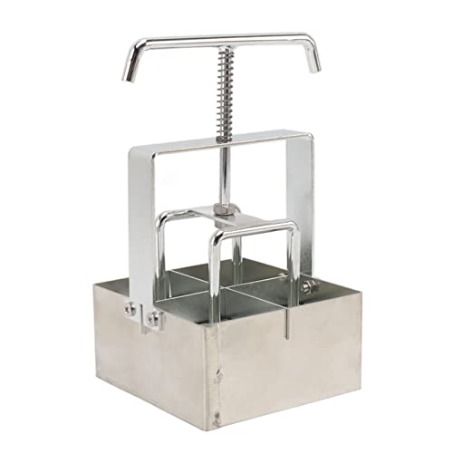 Manueller Bodenblockhersteller, Mikro Bodenblocker Set Bodenblock Bodenblockierwerkzeug Manuelle Klumpenhersteller Bodenblocker 4 Gitter Saatbodenblockmaschine für den