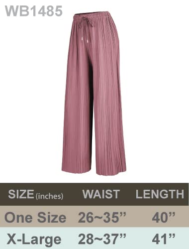 Chic High Waisted Palazzo Pants with Drawstring - Image 6