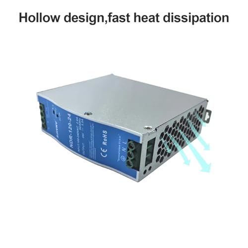 Alimentation 12V rail DIN 120W à découpage avec boîtier ultra mince - 6