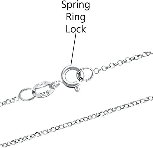 Savlano 925 Sterling Silver Rose Flower Pendant Necklace for Women - Made in Italy Comes With a Gift Box3