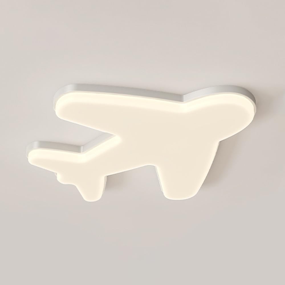 Lustre minimaliste blanc style milieu du siècle pour chambre coucher