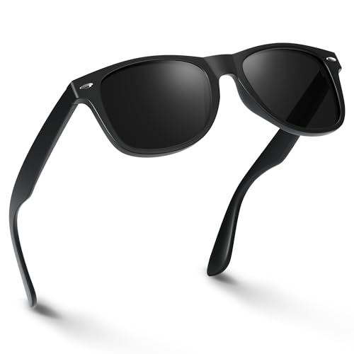 HYADSE Black Polarized Sunglasses