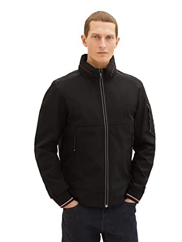 TOM TAILOR Herren 1034864 Jacke, 29999 - Black, L