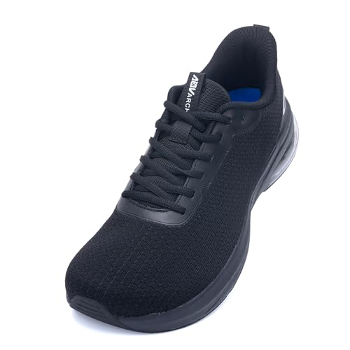 Image of IIV Mens Walking Shoes with Arch Support Wide Toe Box Tennis Sneakers Plantar Fasciitis Running Shoes