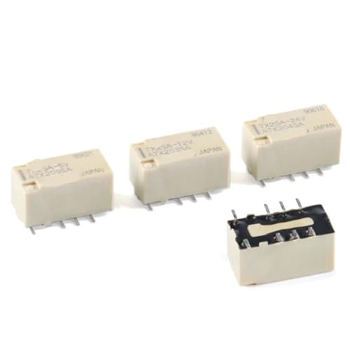 Relais de signal TX2SA-5V CC 5 V 2A à 8 broches pour circuit imprimé