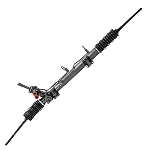 Detroit Axle - FWD Rack and Pinion for 2007-2017 Jeep Patriot Compass Dodge Caliber, Complete Power Steering Rack and Pinion Assembly Replacement 2008 2009 2010 2011 2012 2013 2014 2015 2016