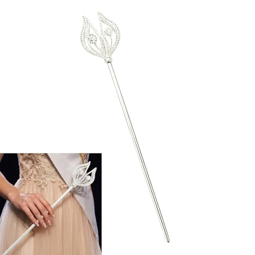 Sceptre avec strass accessoire concours de beauté et bal