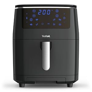 Tefal FW2018 Easy Fry Grill & Steam Hot Air Fryer, 3-in-1 (Hot Air Fryer, Grill & Steamer) with 7 Automatic Programmes, Capacity: 6.5 L, Timer, Black Tefal FW2018 Easy Fry Grill Steam Hot Air Fryer 3 in 1 Hot Air Fryer Grill Steamer with 7 Automatic Programmes Capacity 65 L Timer Black
