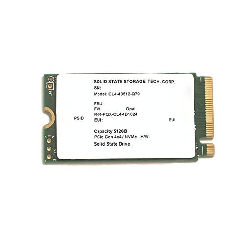 SSSTC SSD 512GB M.2 2242 42mm NVMe PCIe 4.0 CL4-4D512-Q79 �\���b�h�X�e�[�g�h���C�u SED �I�p�[���Í��� Lenovo Dell HP �m�[�g�p�\�R�� Ultrabook�p