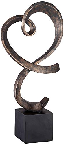 Studio 55D Swirling Heart 17 1/4