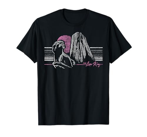 T-shirt Simba Lion King en coton respirant pour éviter la chaleur avec style minimaliste
