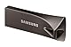 Samsung BAR Plus USB-Stick Typ-A, 64 GB, 200 MB/s Lesen, 30 MB/s Schreiben, Widerstandsfähiger USB 3.1 Speicherstick mit Schlüsselring, Titan Gray, MUF-64BE4/APC