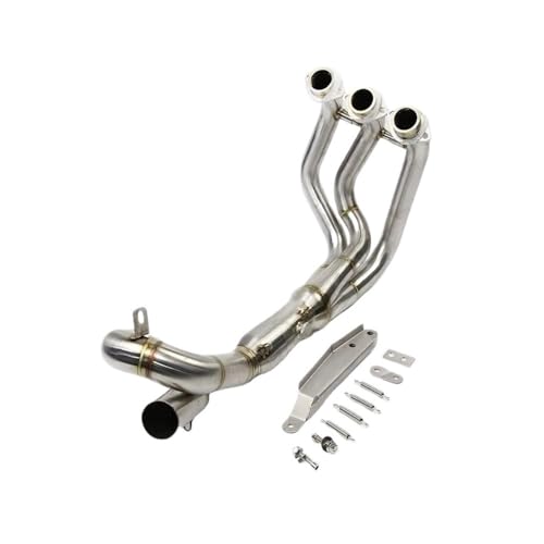 Tuyau d'échappement moto résistant aux fuites de gaz pour Tracer 900 51mm