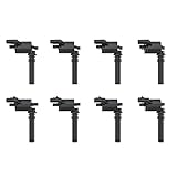 Ignition Coil Pack Set of 8-5.7L V8 Hemi - Fits 2005 Chrysler 300, 04-05 Dodge Durango, 2005 Magnum, 03-05 Dodge Ram, 2005 Jeep Grand Cherokee - Replaces 56028394AB, UF378, IC508, C1414, 56028394AC