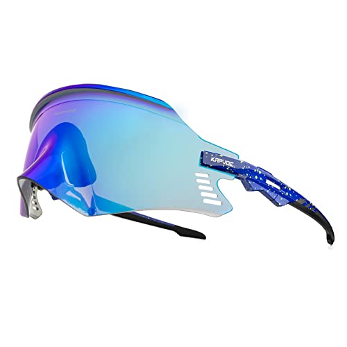 KAPVOE Gafas de Ciclismo Gafas de Sol Deportivas Para Bicis Motocicleta BMX Hombres Mujeres Cover