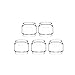 Produktbild Pang-qingtian 5 stücke Blase Glas Rohr fit für ijust 2 21700 / fit für ijust 3 pro s/fit für ijust ecm nexgen/fit für itick pico s 25 22 tria Fat Cup (Farbe : 5PCS, Größe : Fit for IStick Pico 25)