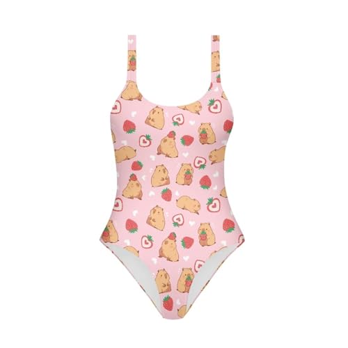 One Piece Swimsuit for Teens Girls Quick Dry Training Athletic Bathing Suits Modest Wide Straps Beach Swimwear