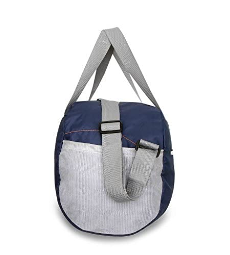 Image of NIVIA Sportspace 2.0 Polyester Gym Bag, Unisex Gym Bags, Adjustable Shoulder Bag for Men, Duffle Gym Bags for Men, Sports Kit, Duffle Bags Travel,Capacity-18 litres