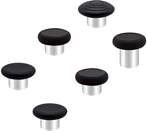 Image of HYY Black 6-Pack Magnetic Analog Thumbstick Swap Set Replacement for Xbox One Elite Controller Series 2 (Model 1797)