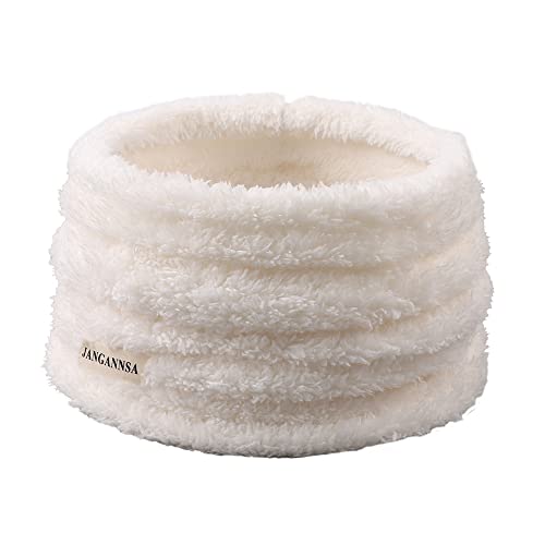 Image of JANGANNSA Fleece Kids Scarf - Warm Winter & Autumn Neck Warmer for Boys & Girls 1-6Y