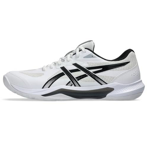 ASICS Men's Gel-Tactic 13 Volleyball Shoes, 8.5, White/Black - image 1