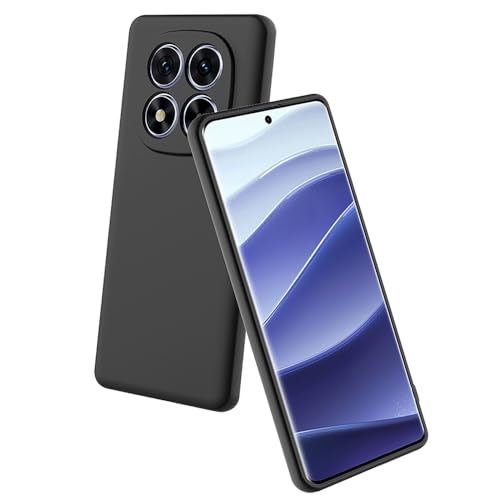 Image of Back Cover for Mi Redmi Note 14 Pro 5G / 14 Pro 4G | Full Camera Protection | Premium Liquid Silicon Case | Flexible Bumper Case for Mi Redmi Note 14 Pro 5G / 14 Pro 4G / Poco X7 5G (Grey)