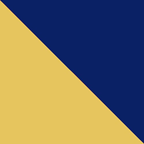 Longe américaine bleu-marine de qualité supérieure avec tressage traditionnel bicolore